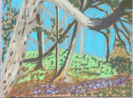 complicated painting by gratia