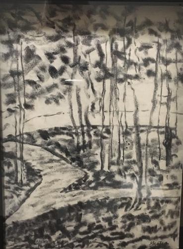 baxter woods park painting by gratia