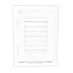 PERSIANA IN ALLUMINIO NEW EPOCAL SCORNICIATA