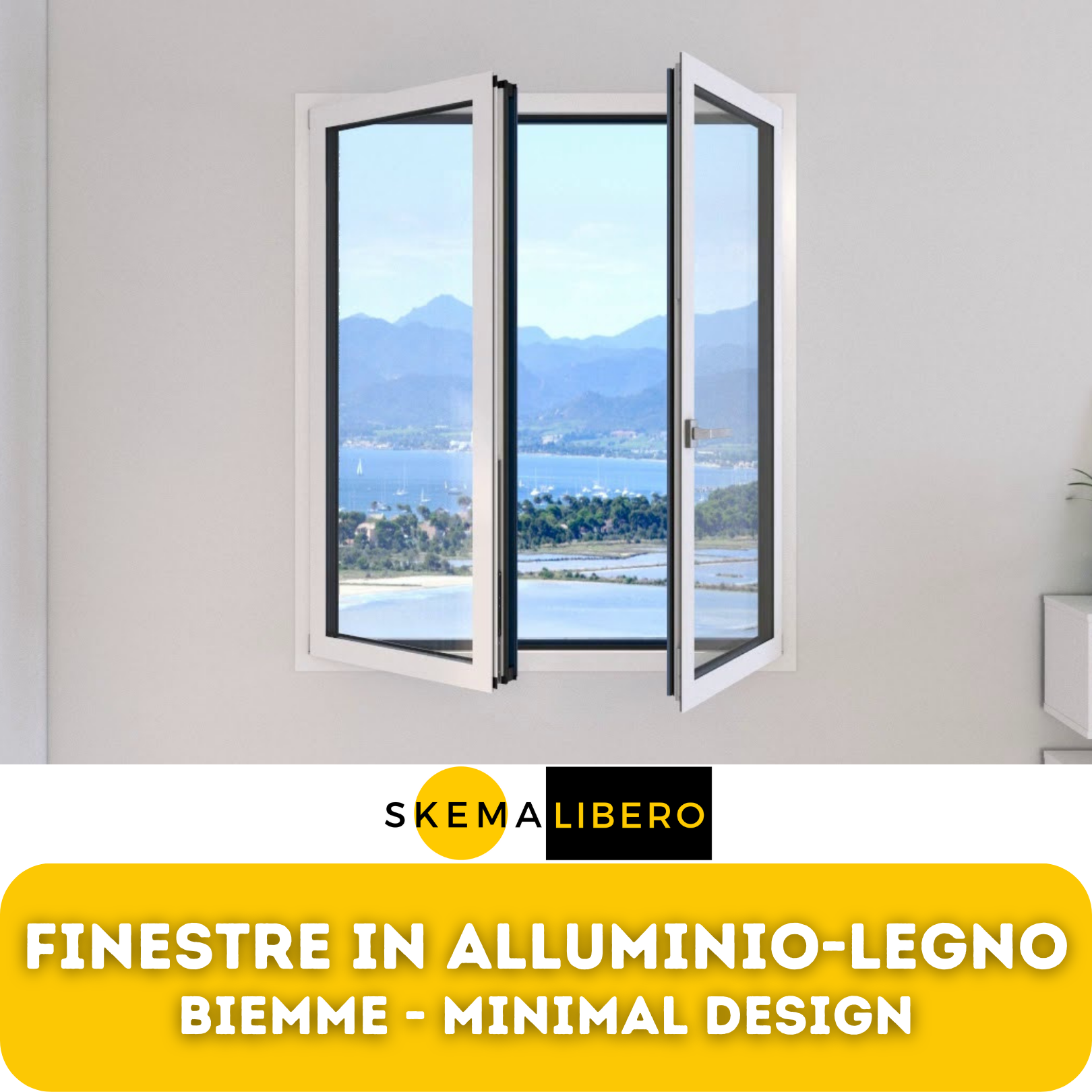 finestre ed infissi alluminio.legno biemme
