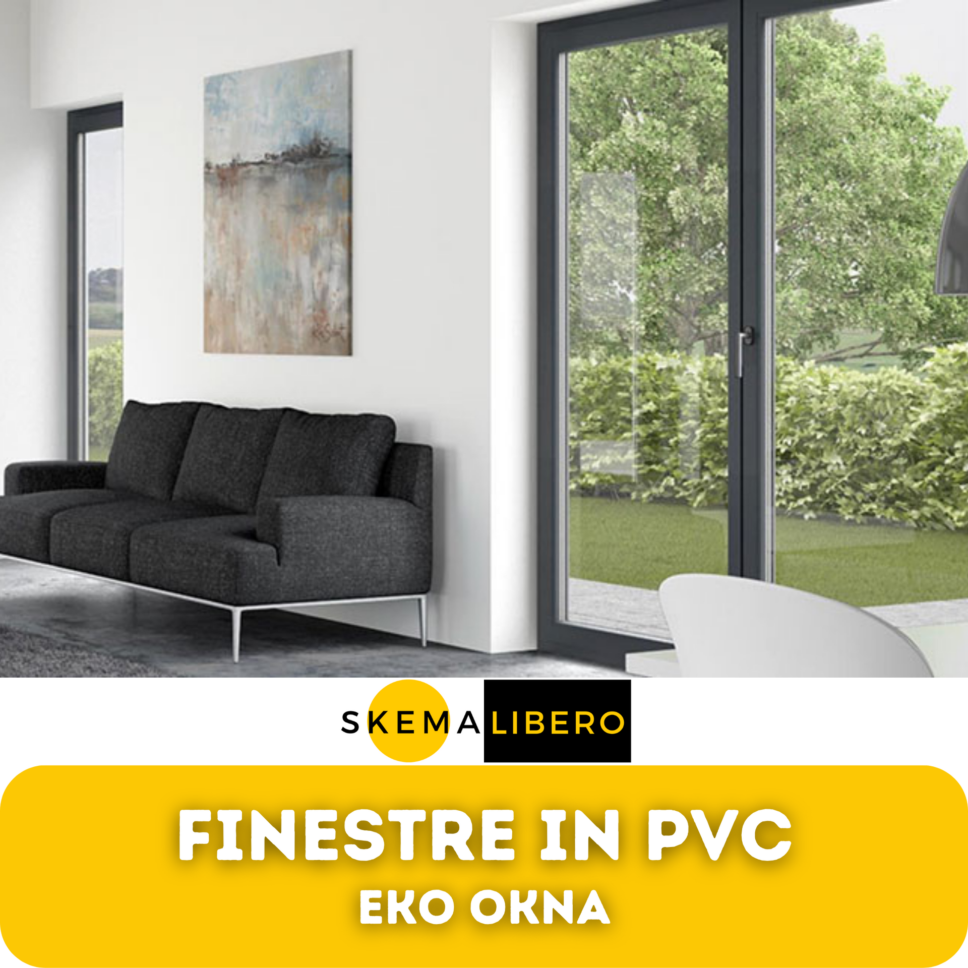 finestre in pvc EkoOkna Aluplast Veka Gealan Salamander