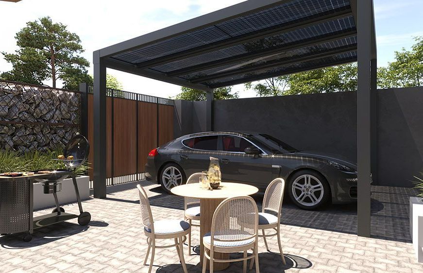 PERGOLE FOTOVOLTAICHE TETTI FOTOVOLTAICI CARPORT