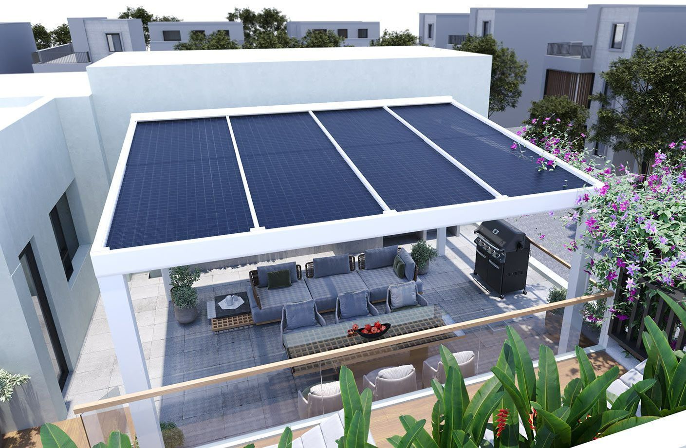 PERGOLE FOTOVOLTAICHE TETTI FOTOVOLTAICI