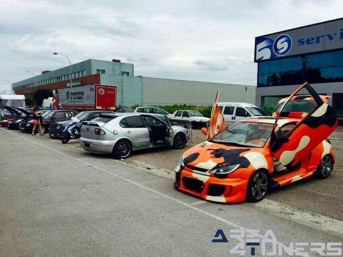 2a Concentración Tuning Guarnizo
Imagen del reportaje revista Tuning Area4tuners.es, concentración de coches Tuning del año 2015 en Guarnizo, Cantabria, España