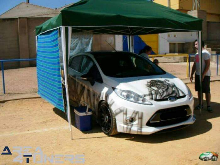 1ª Concentración Solana de Barros
Imagen del reportaje revista Tuning Area4tuners.es, concentración de coches Tuning del año 2015 en Mora, Solana De Barros, Badajoz, España