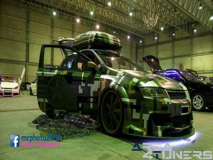 8ª Concentración Tuning Cidade Lugo
Imagen del reportaje revista Tuning Area4tuners.es, concentración de coches Tuning del año 2016 en Lugo, España