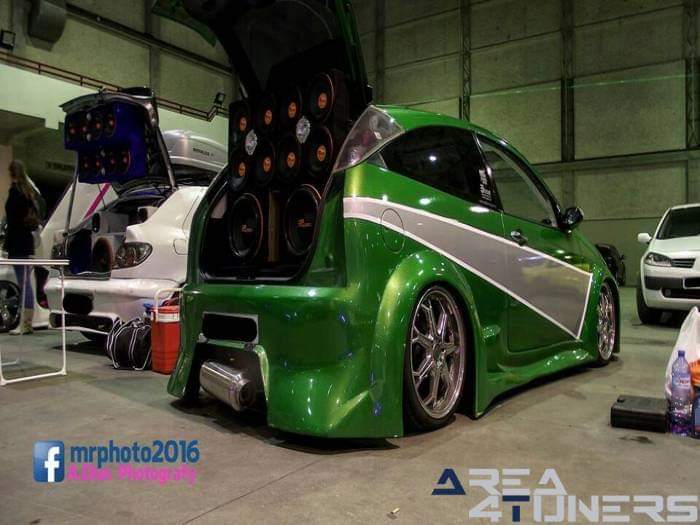 8ª Concentración Tuning Cidade Lugo
Imagen del reportaje revista Tuning Area4tuners.es, concentración de coches Tuning del año 2016 en Lugo, España