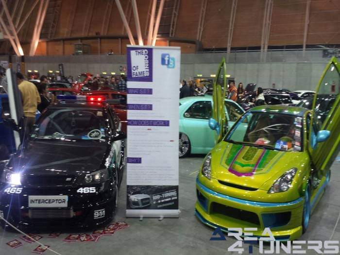 Expo Tuning Torino 2016
Imagen del reportaje de la revista Tuning Area4tuners.es, de la concentración de coches Tuning del año 2016 en Turín Italia