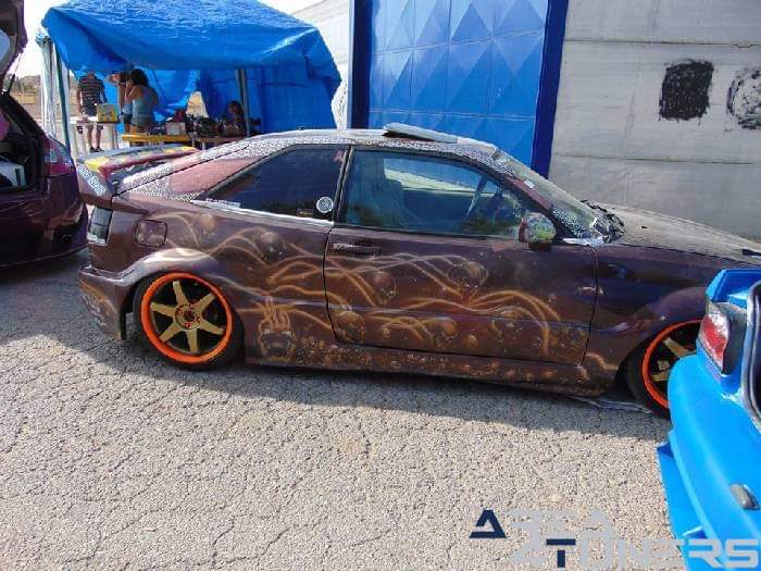 2ª Concentración Tuning Dark Side
Imagen del reportaje revista Tuning Area4tuners.es, concentración de coches Tuning del año 2016 en Cobeja, Toledo, España