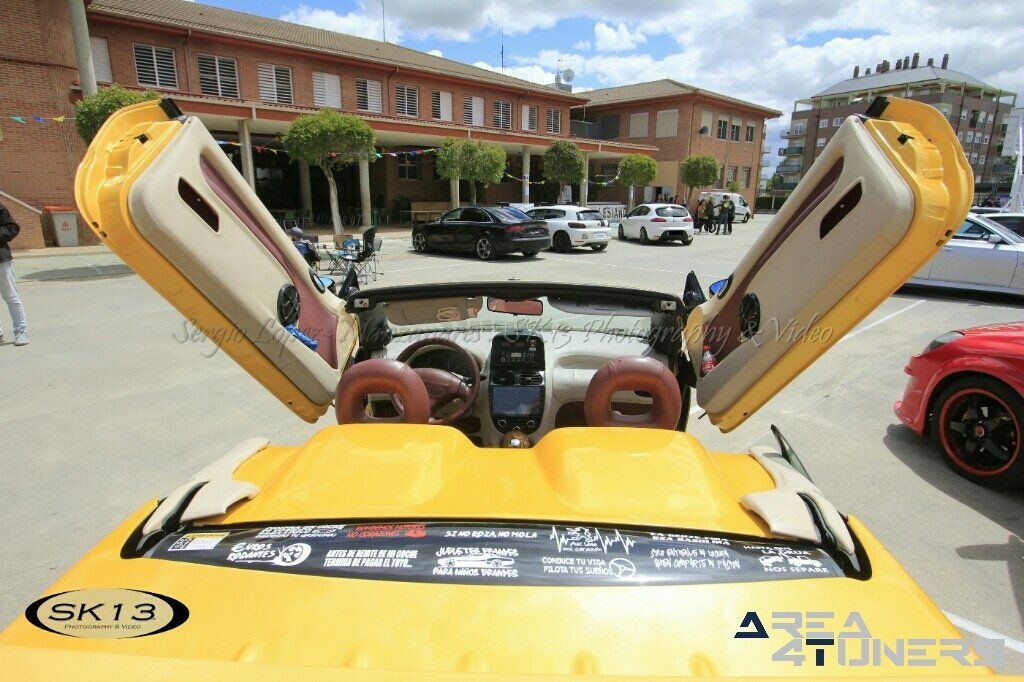 Expo Tuning Don Bosco 2k19
Imagen del reportaje revista Tuning Area4tuners.es, concentración de coches Tuning del año 2019 en Villamuriel De Cerrato, Palencia, España