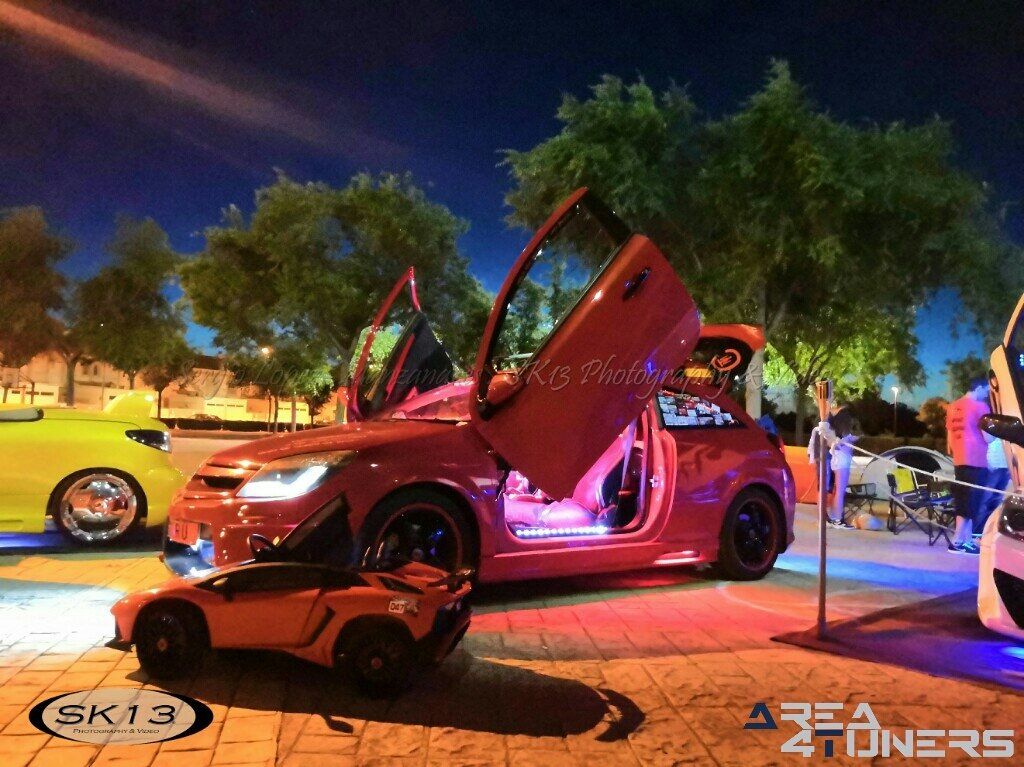 5ª Concentración Tuning Pistones Endemoniados
Imagen del reportaje revista Tuning Area4tuners.es, concentración de coches Tuning del año 2019 en Miguelturra, Ciudad Real, España