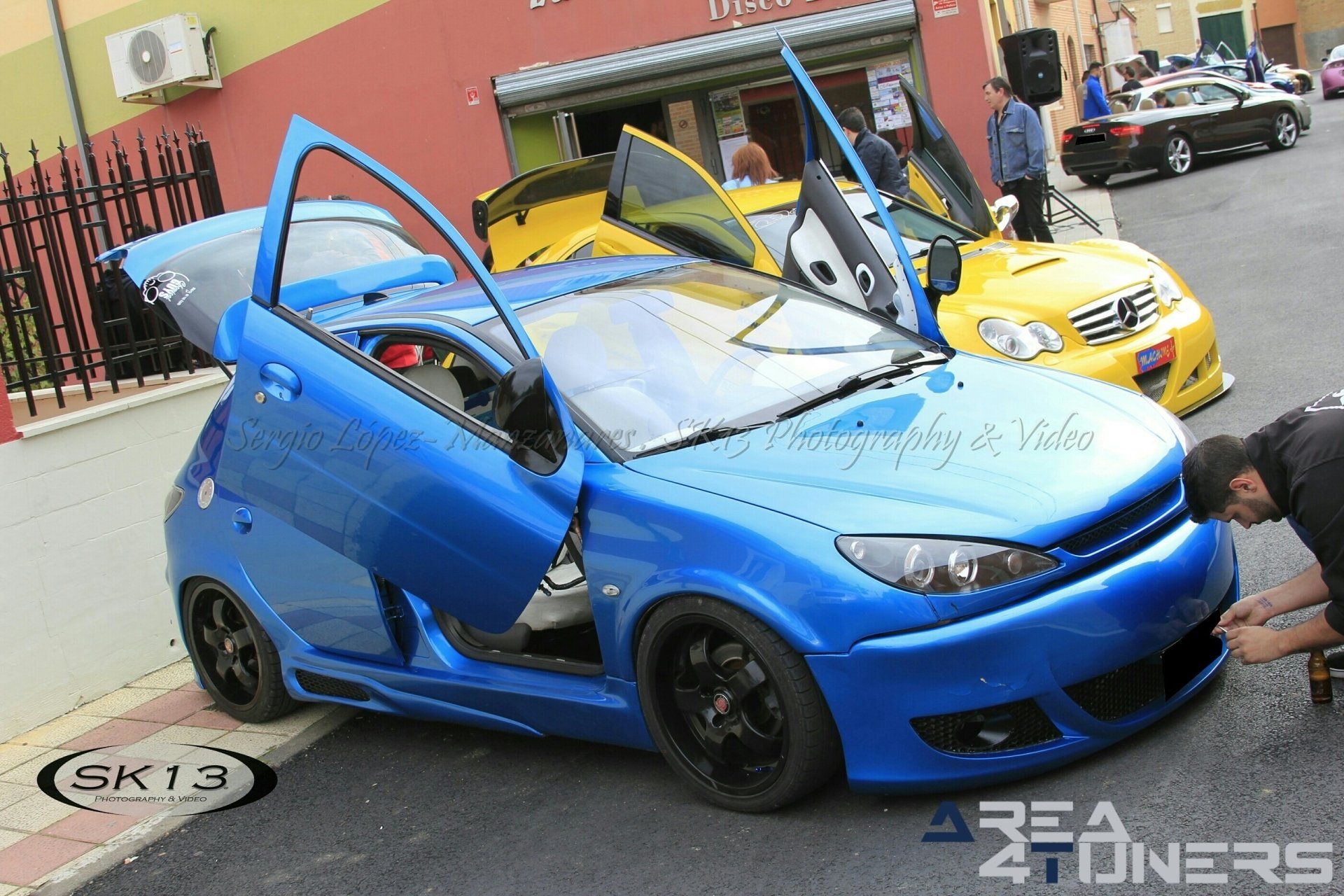 Expo Tuning Villa De Villada
Imagen del reportaje revista Tuning Area4tuners.es, concentración de coches Tuning del año 2018 en Villada, Palencia, España