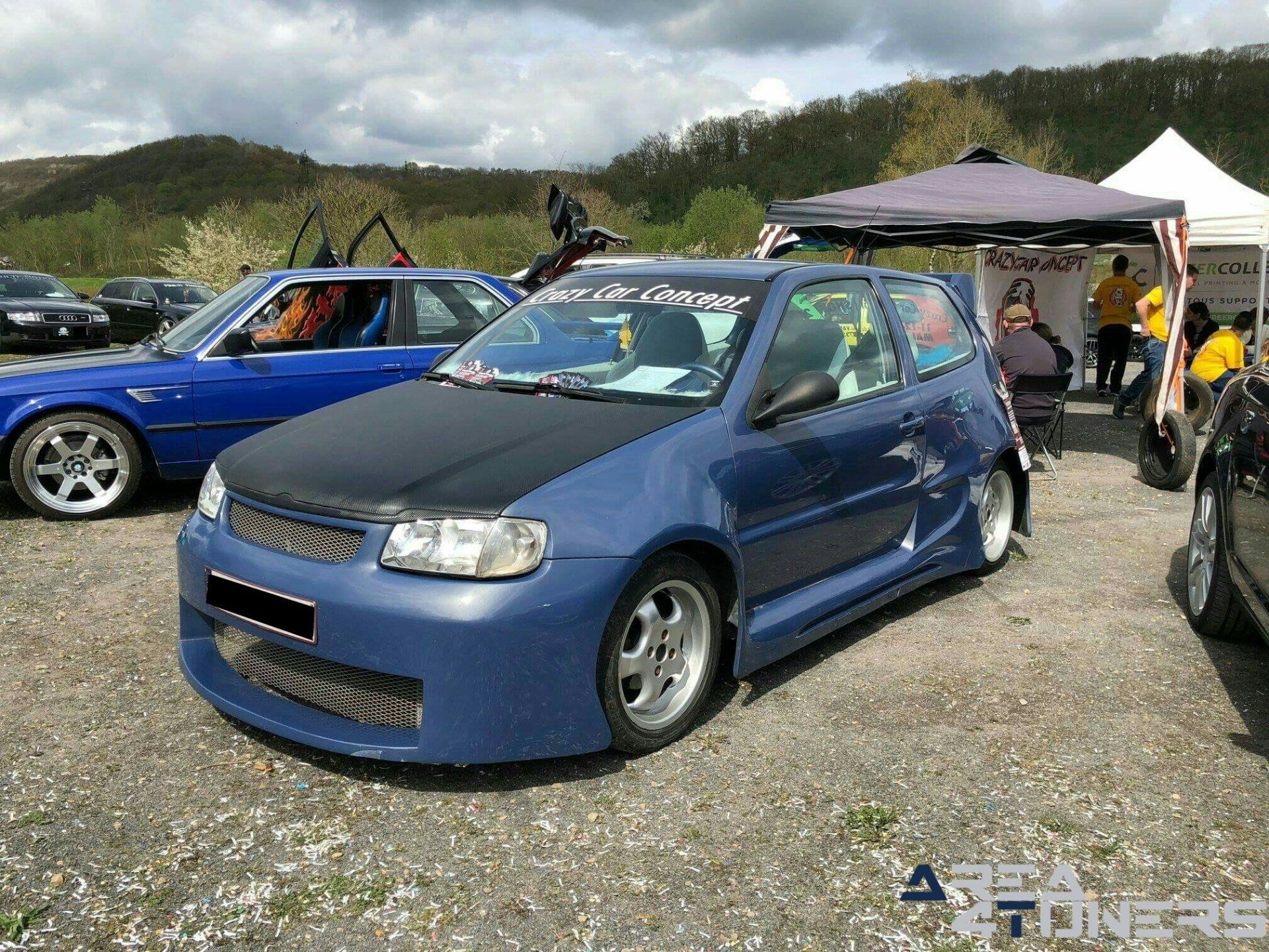 Meeting Pour Flora
Imagen del reportaje de la revista Tuning Area4tuners.es, de la
concentración de coches Tuning del año 2018 en Vireux-Molhan Francia