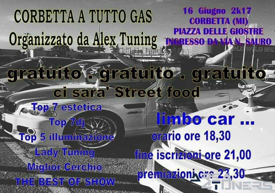 Corbetta A Tutto Gas
Imagen del reportaje de la revista Tuning Area4tuners.es, de la concentración de coches Tuning del año 2017 en Corbetta Italia