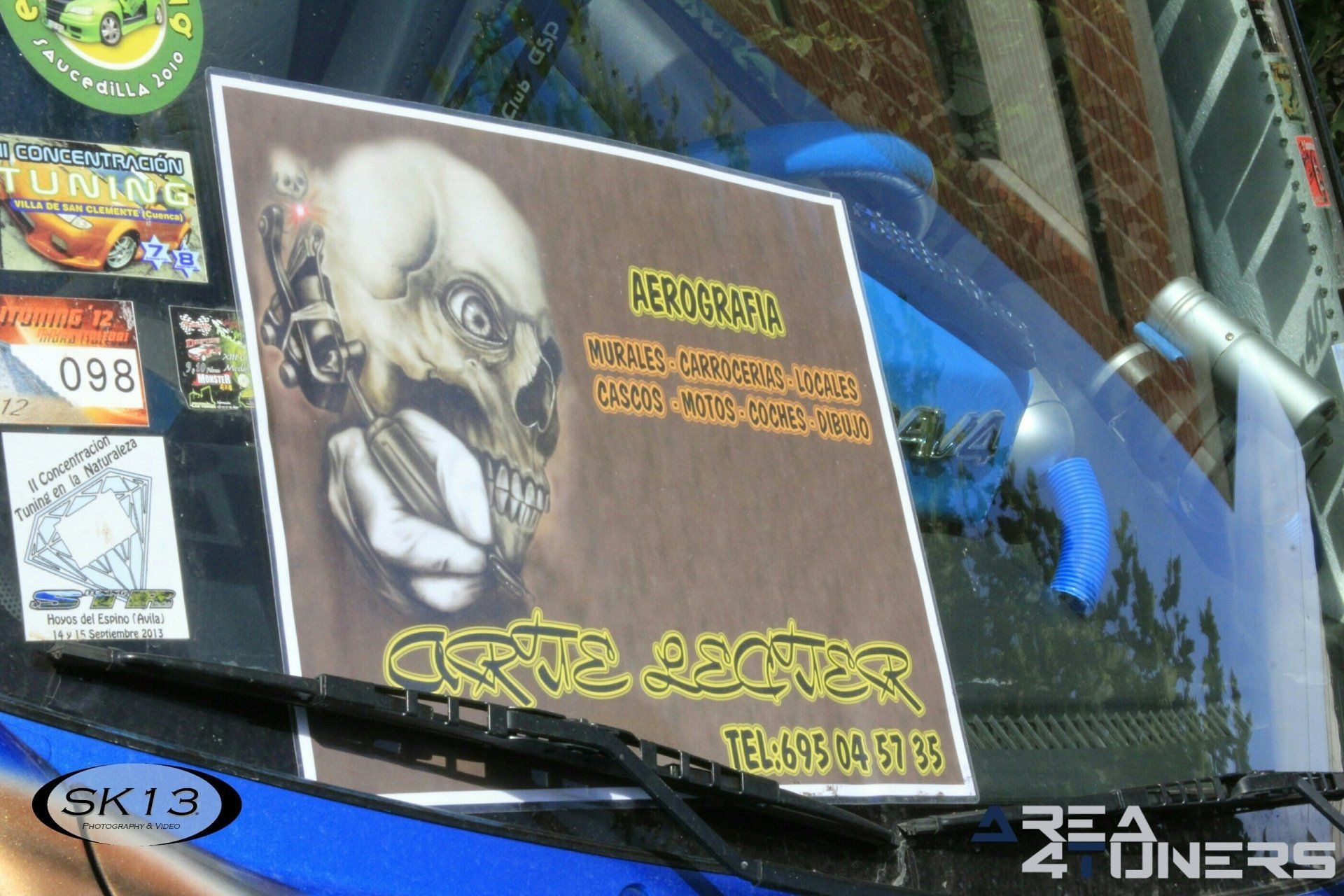 4ª Kdd Asociación Vecinal Puerta De Arcos
Imagen del reportaje revista Tuning Area4tuners.es, concentración de coches Tuning del año 2017 en Talavera Reina, Toledo, España