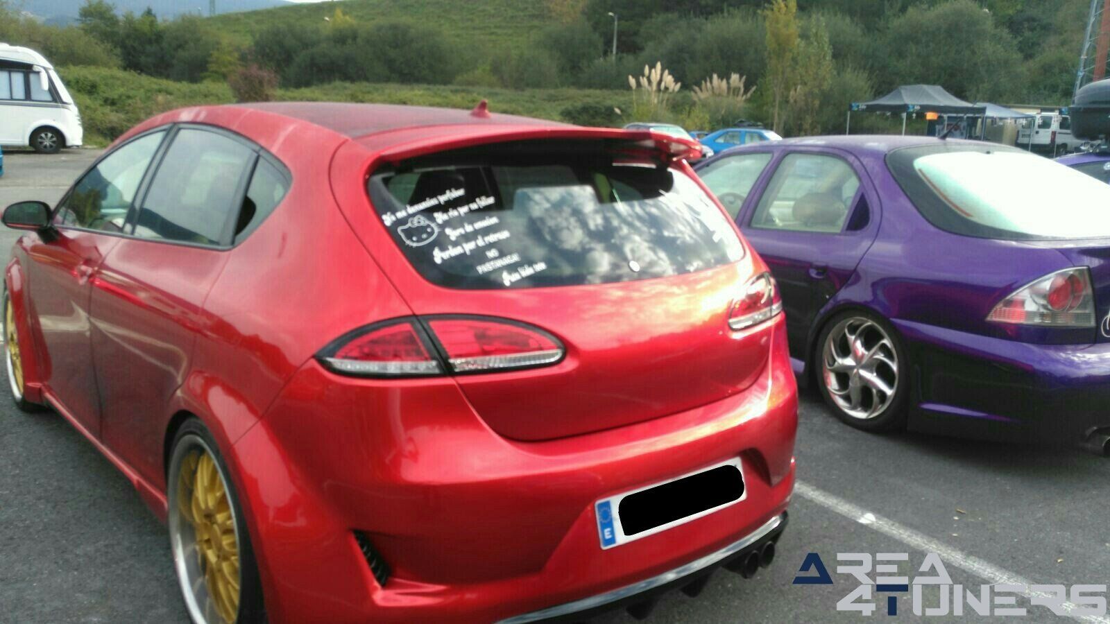 6ª Concentración Tuning Pechotes
Imagen del reportaje revista Tuning Area4tuners.es, concentración de coches Tuning del año 2017 en Zalla, Vizcaya, España