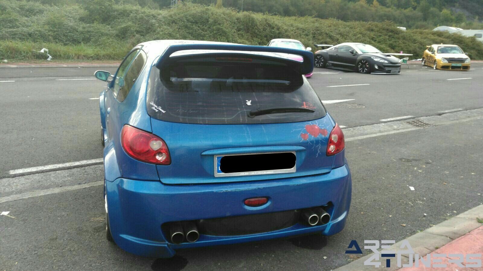 6ª Concentración Tuning Pechotes
Imagen del reportaje revista Tuning Area4tuners.es, concentración de coches Tuning del año 2017 en Zalla, Vizcaya, España