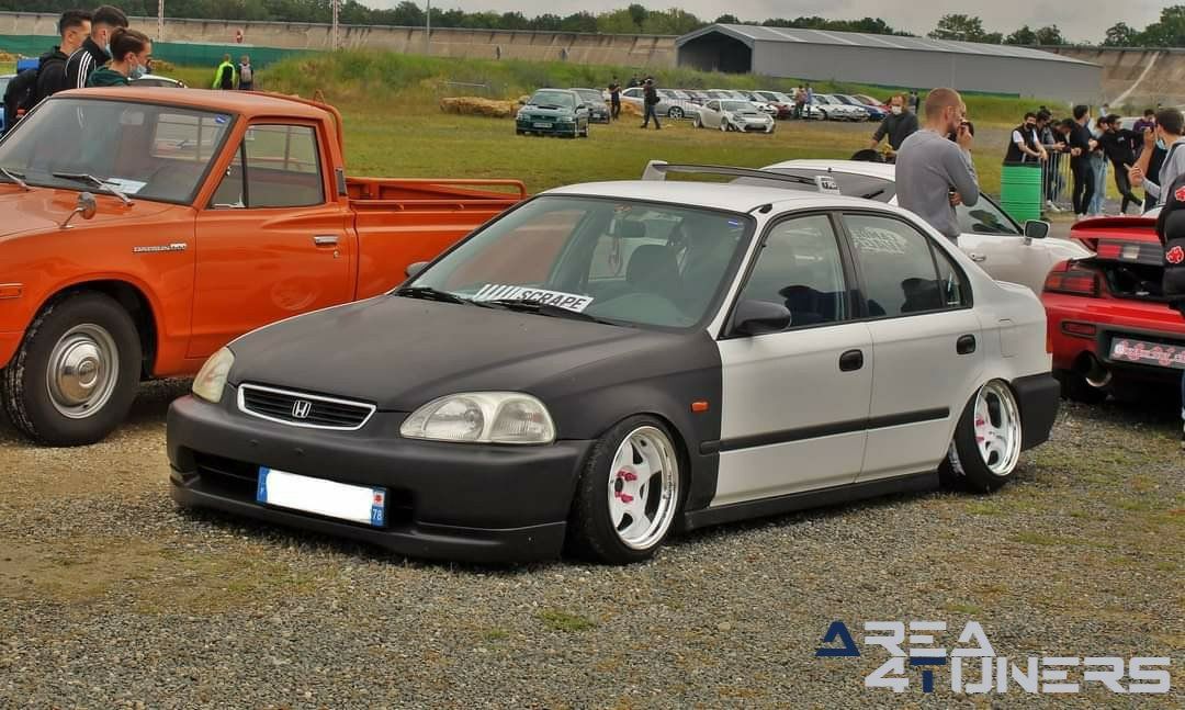 Jap'n Car Festival
Imagen del reportaje de la revista Tuning Area4tuners.es, de la concentración de coches Tuning del año 2021 en Autodrome Linas-Montlhery Francia