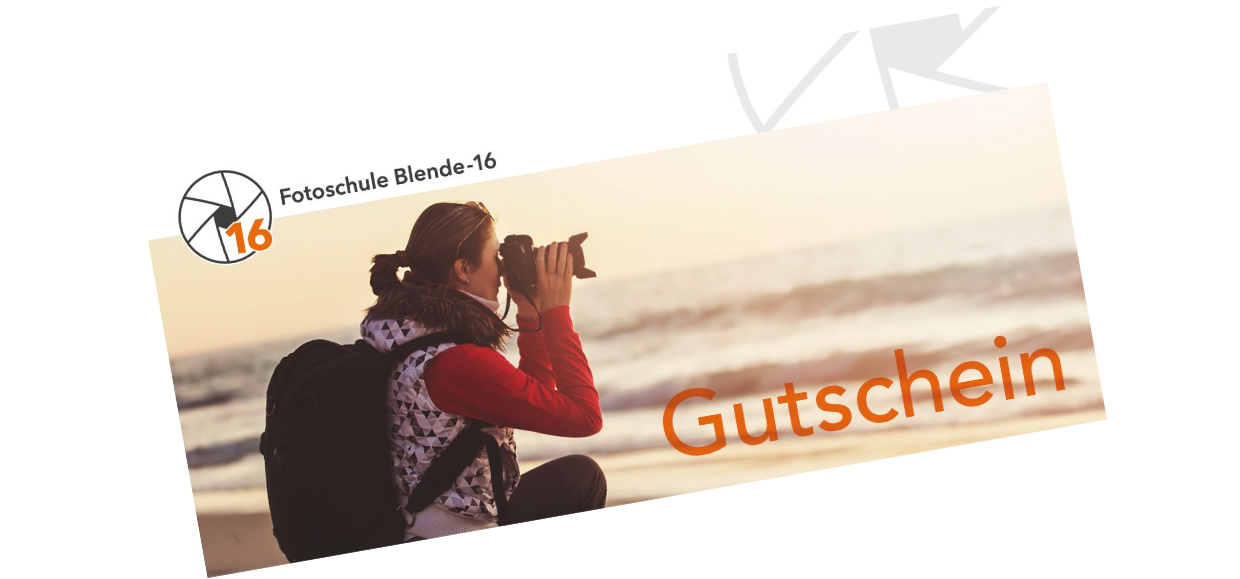Jetzt Blende-16 Fotokurs Gutschein online kaufen