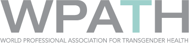 Image shows the logo for WPATH, the World Professional Association for Transgender Health