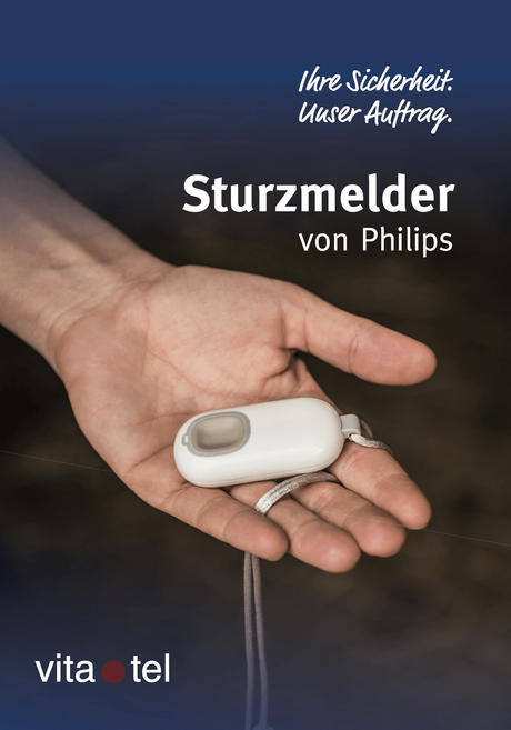 Sturzmelder von Philips einfacher geht es nicht