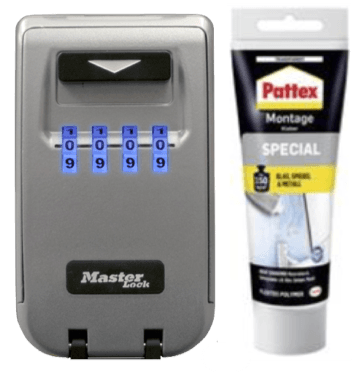 Master Schlüsselsafe beleuchtet