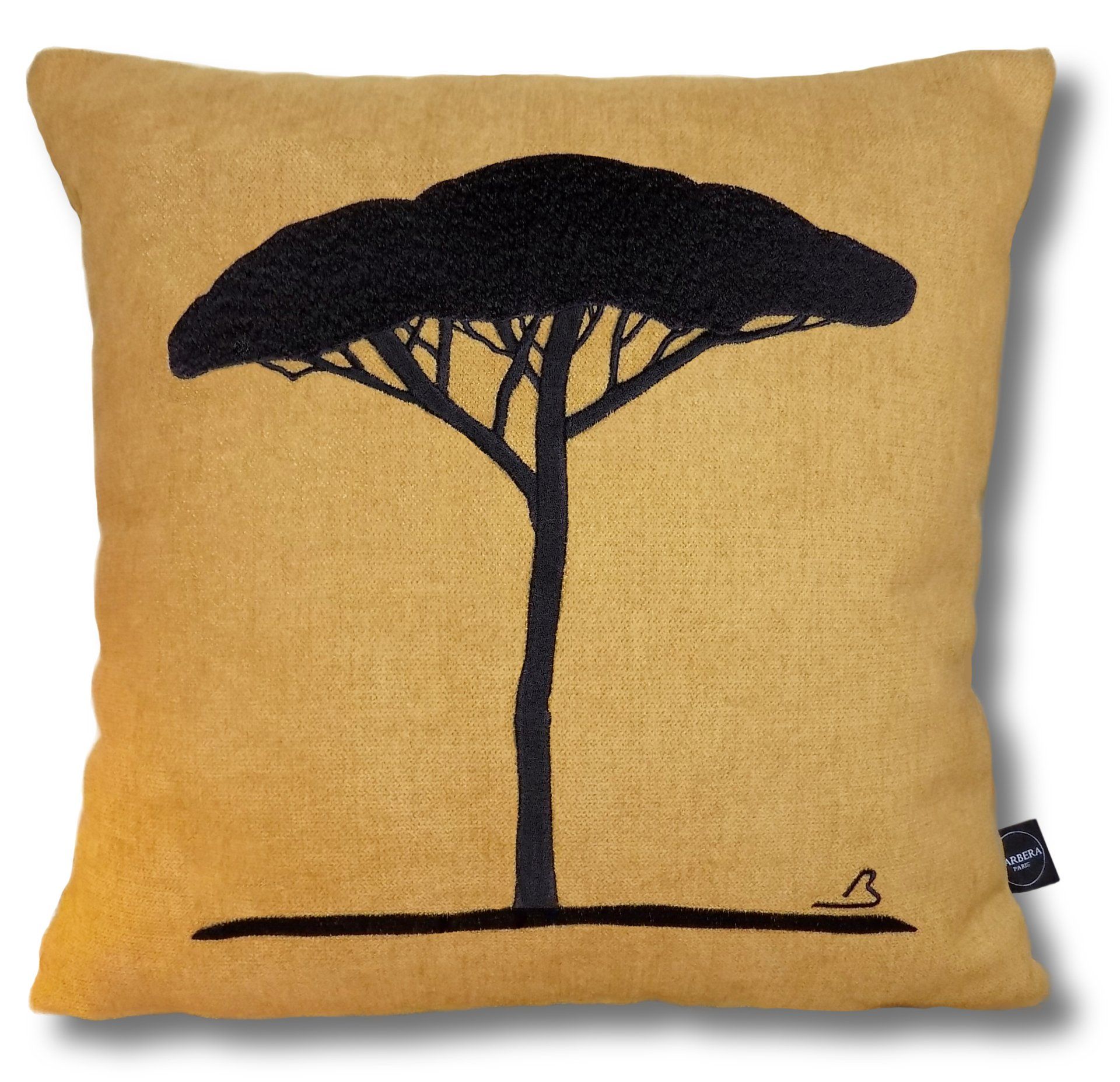 barbera embroidered pillow