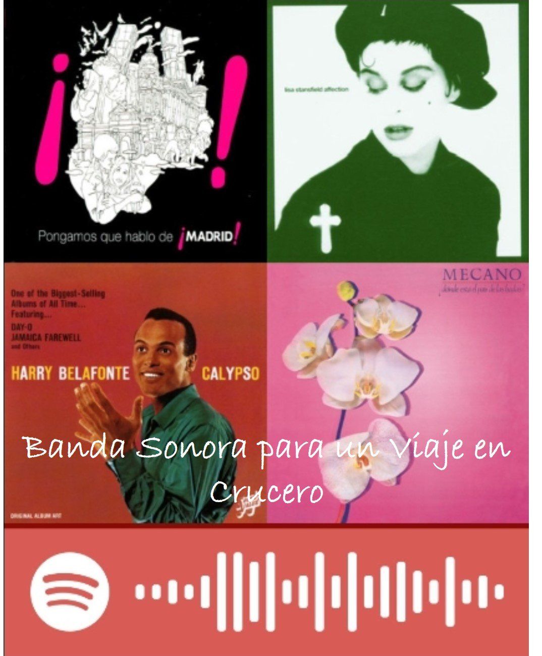 Código Spotify Playlist Banda Sonora para un Viaje en Crucero