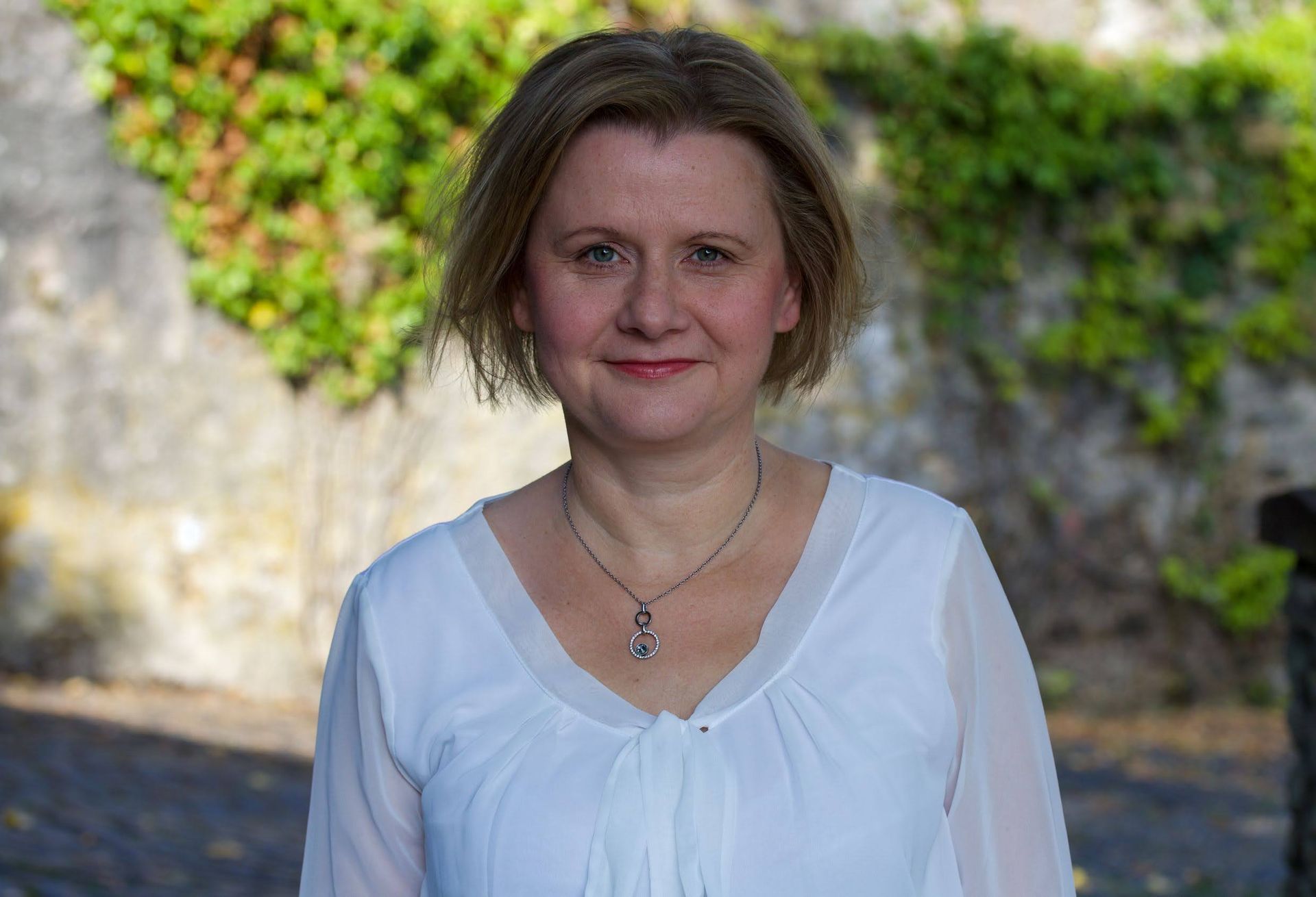 Peggy freut sich im Workshop auf spannende Monate mit dir bis zu deinen Prüfungen.