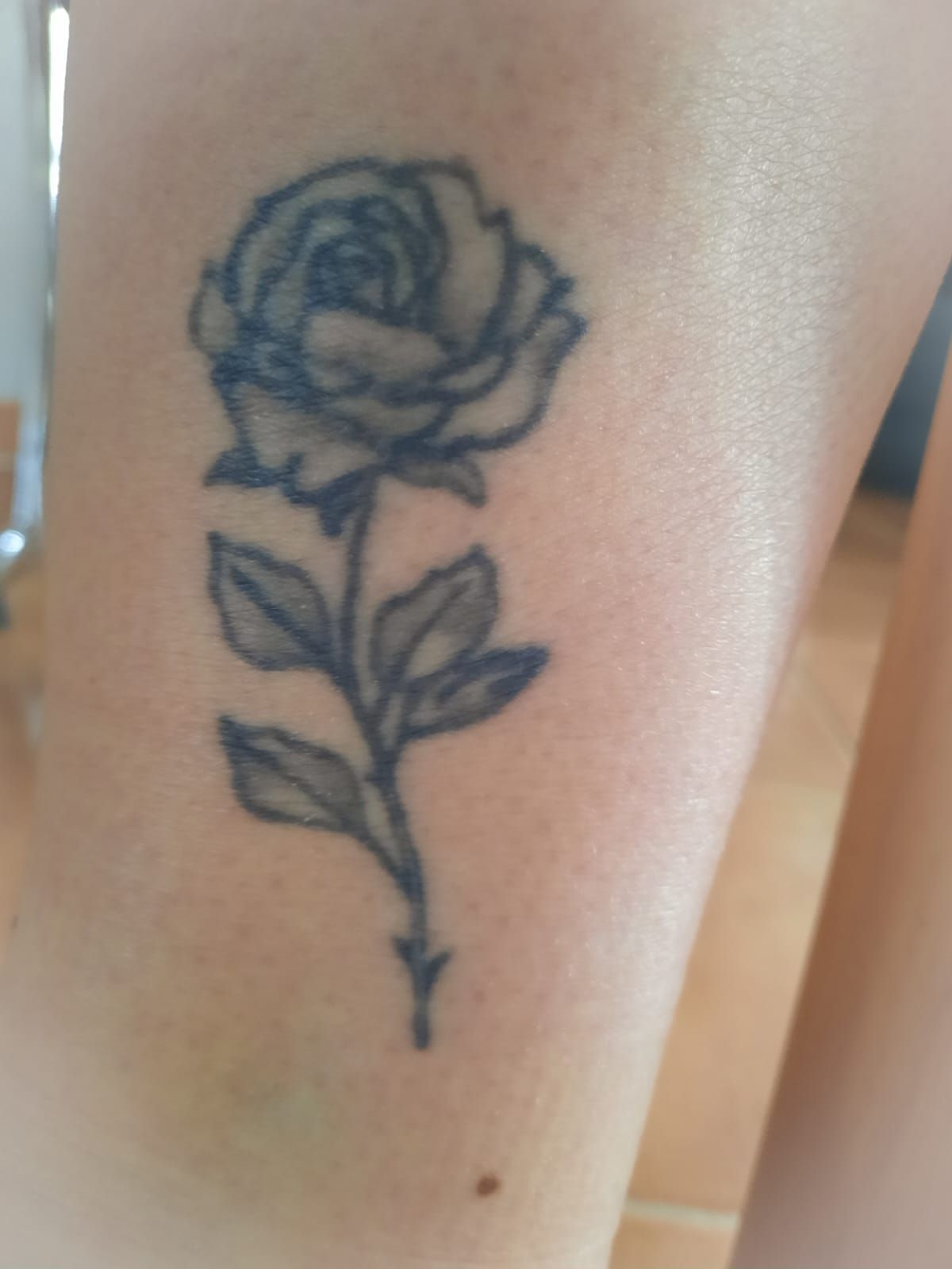 Mein Rosen-Tattoo