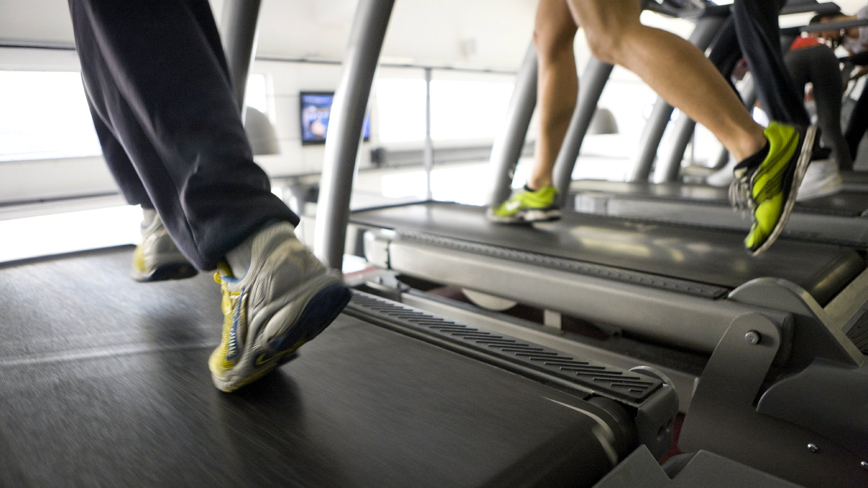 Gesundheits-Check-Up Foto Laufband