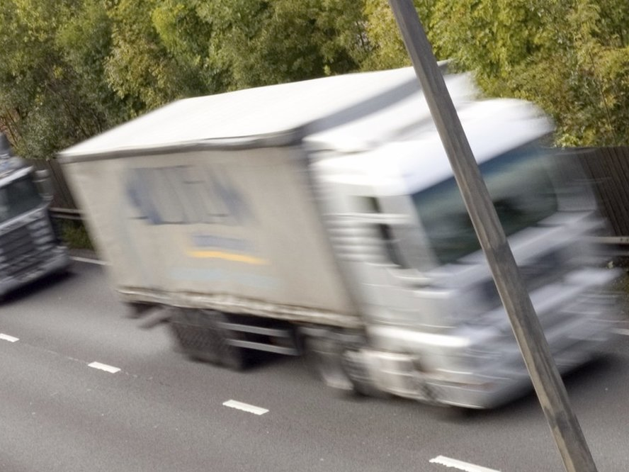 Führerscheinuntersuchung Foto LKW