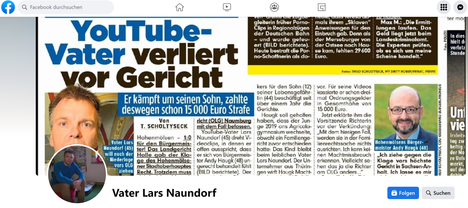 Andy Haugk, Bürgermeister Hohenmölsen, CDU, Burgenlandkreis, Sachsen-Anhalt, Reiner Haseloff, Götz Ulrich, Landrat, Naumburg, Weißenfels, mz, mitteldeutsche Zeitung, BILD-Zeitung