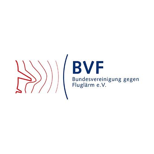 Zur BVF, Bundesvereinigung gegen Fluglärm e.V. Logo der Bundesvereinigung gegen Fluglärm e.V.