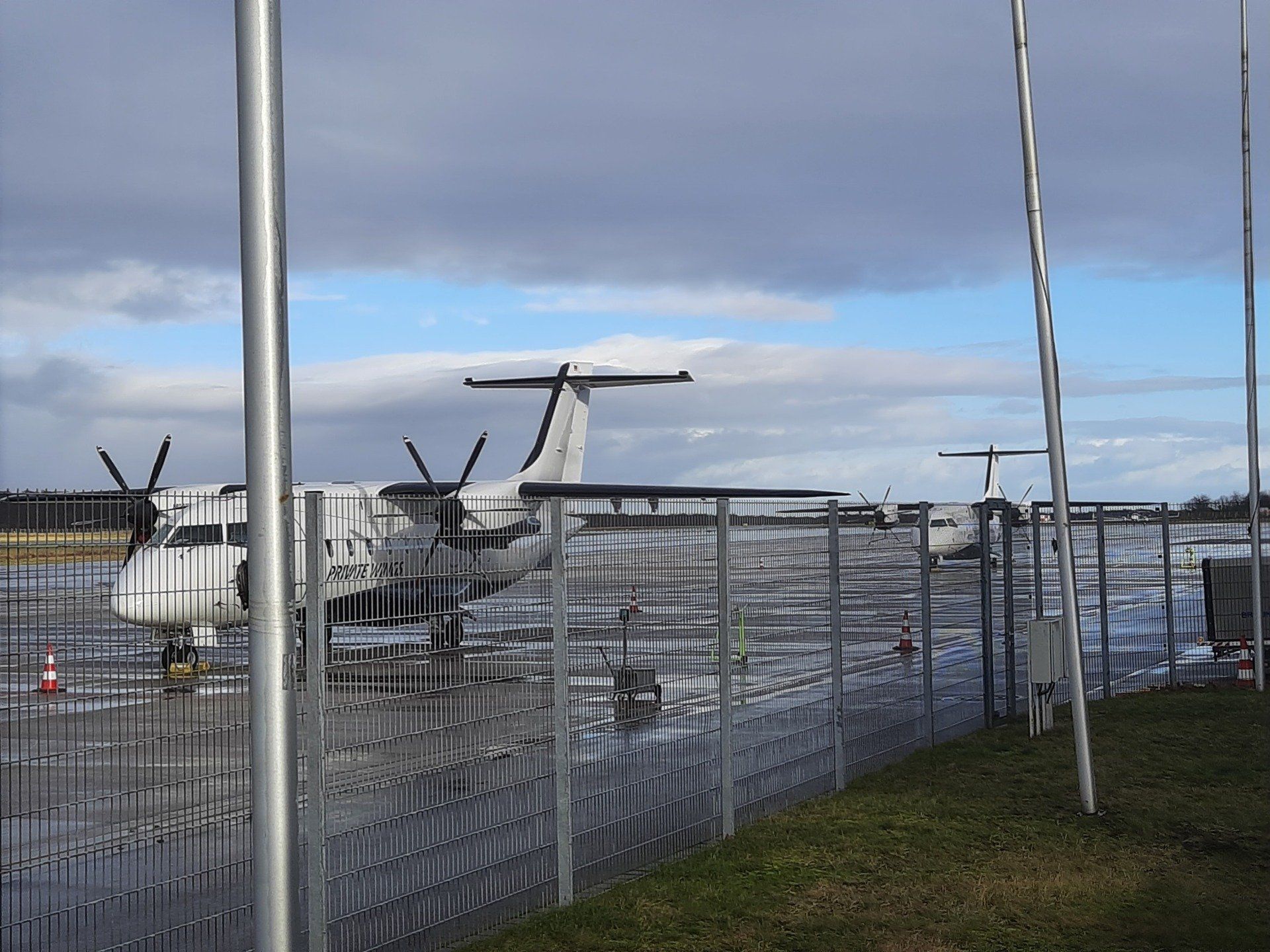 Flughafen BWE Rollfeld