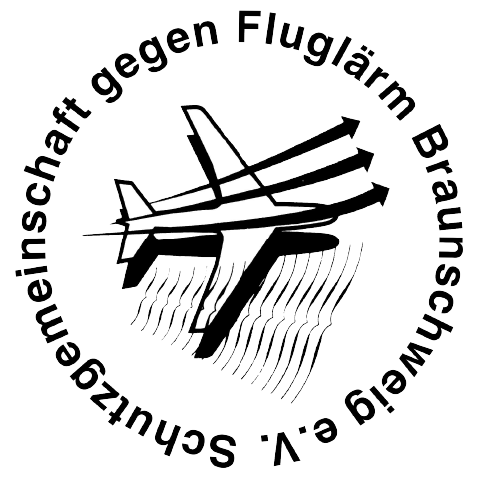 Logo Schutzgemeinschaft gegen Fluglärm Braunschweig e.V.
