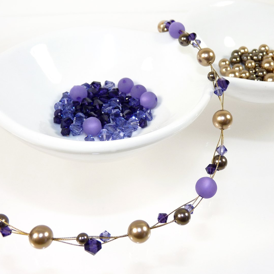 Große Farbauswahl Große Farbauswahl der SWAROVSKI® ELEMENTS & Polarisperlen