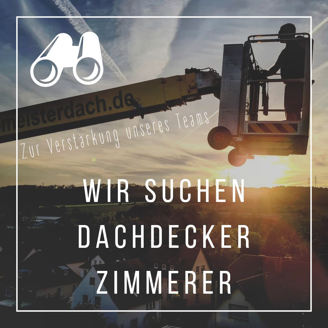 Ausbildung zum Dachdecker oder Zimmerer