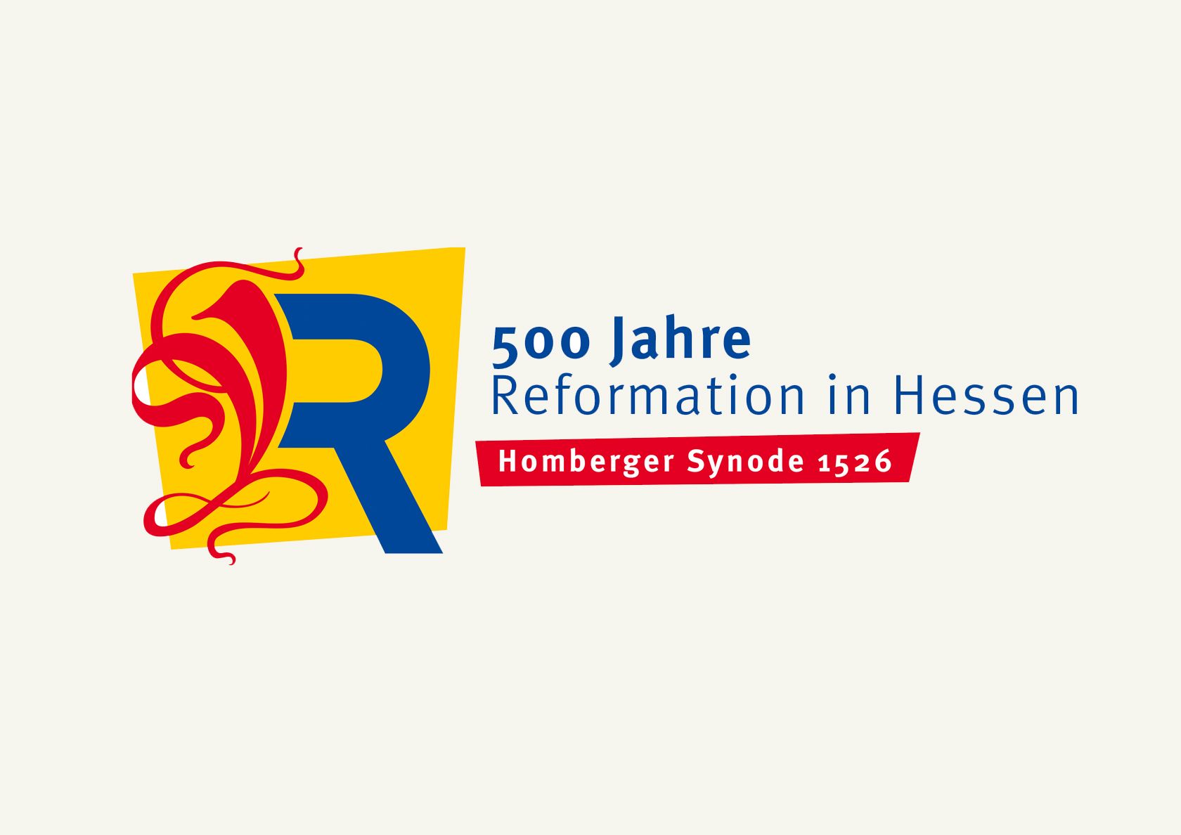 Corporate Design für das Jubiläumsjahr 500 Jahre Reformation in Hessen - Logo