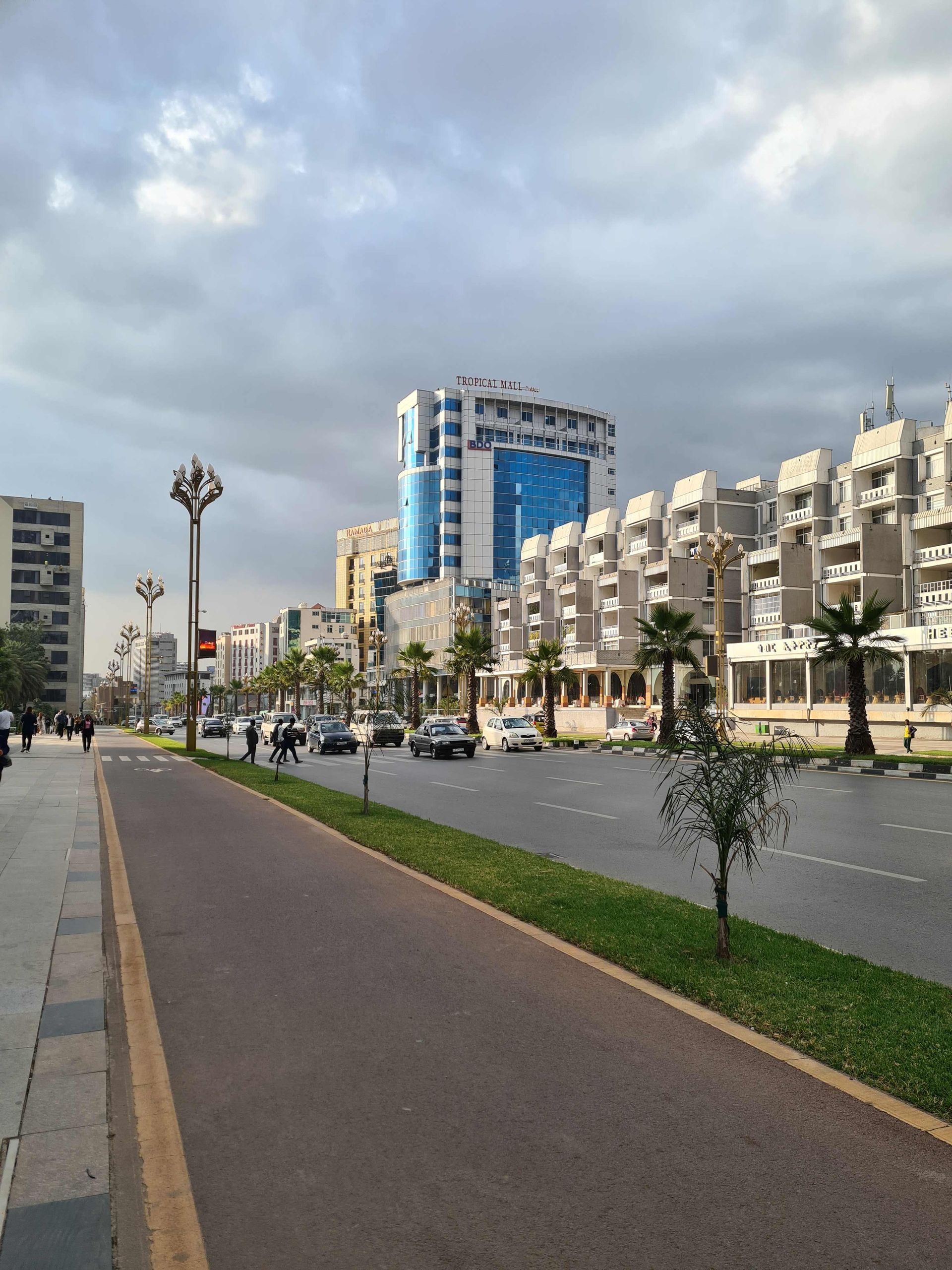 Airport Road in Addis Abeba 2025