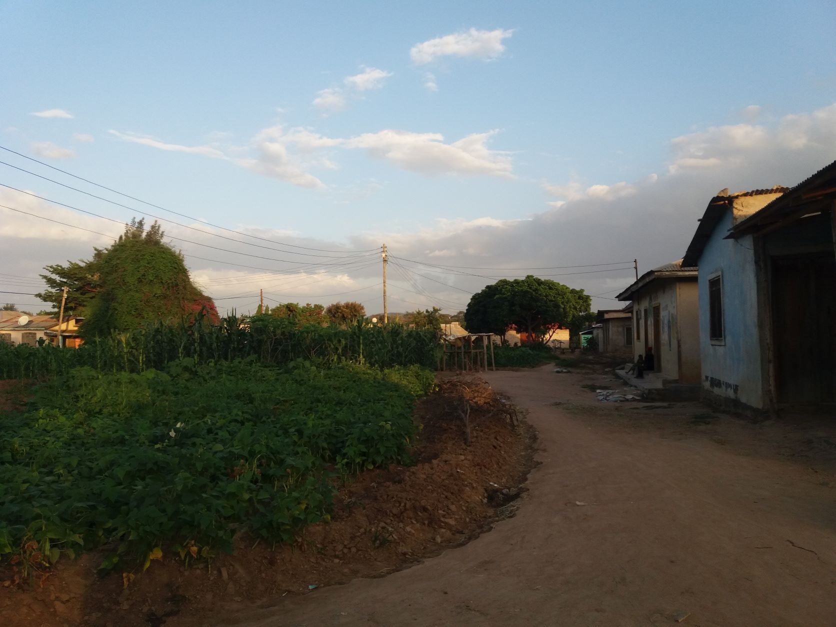 Strasse in Kondoa