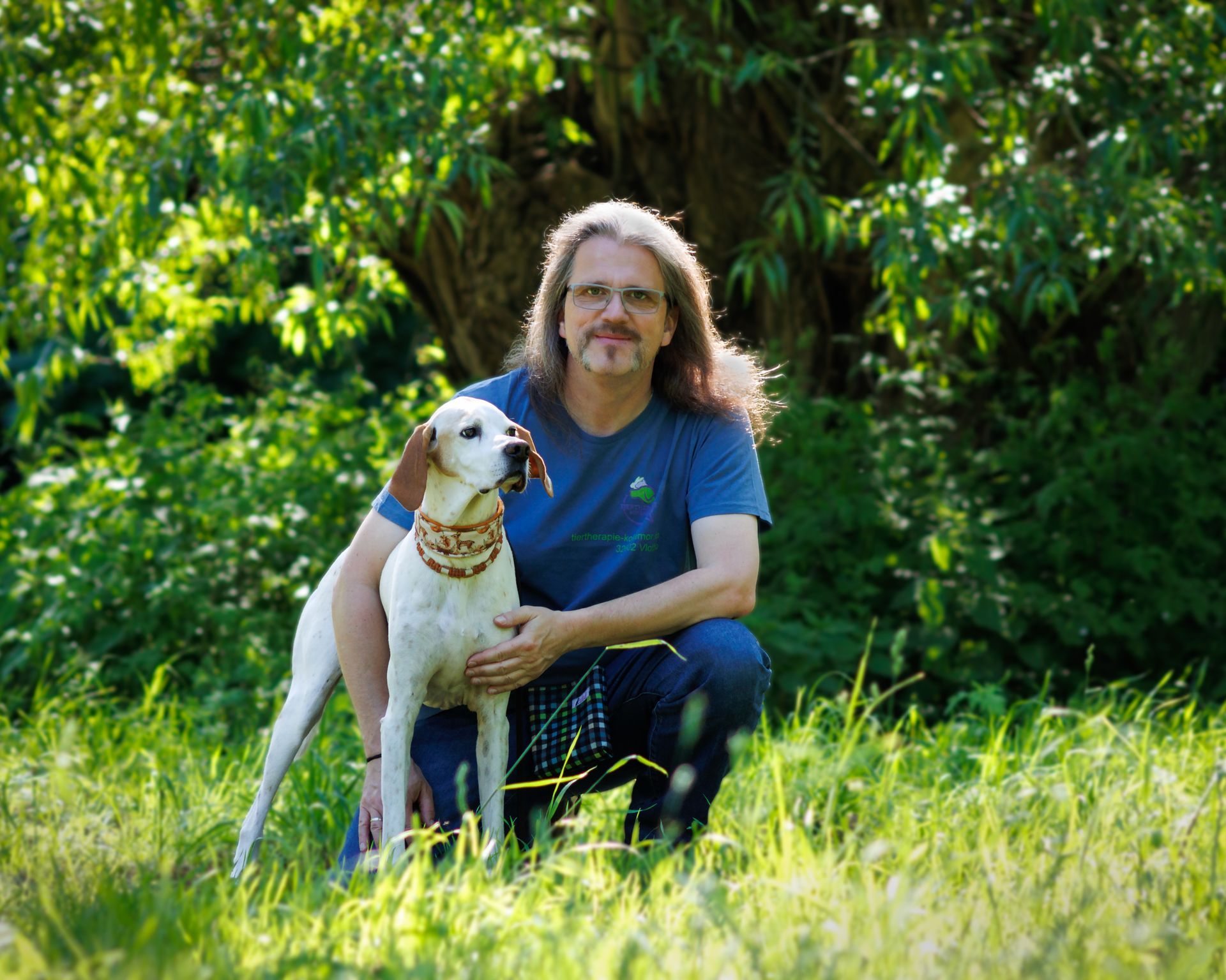 Michael Kokemor, Tierheilpraktiker und Ernährungsberater Michael Kokemor und Pointer