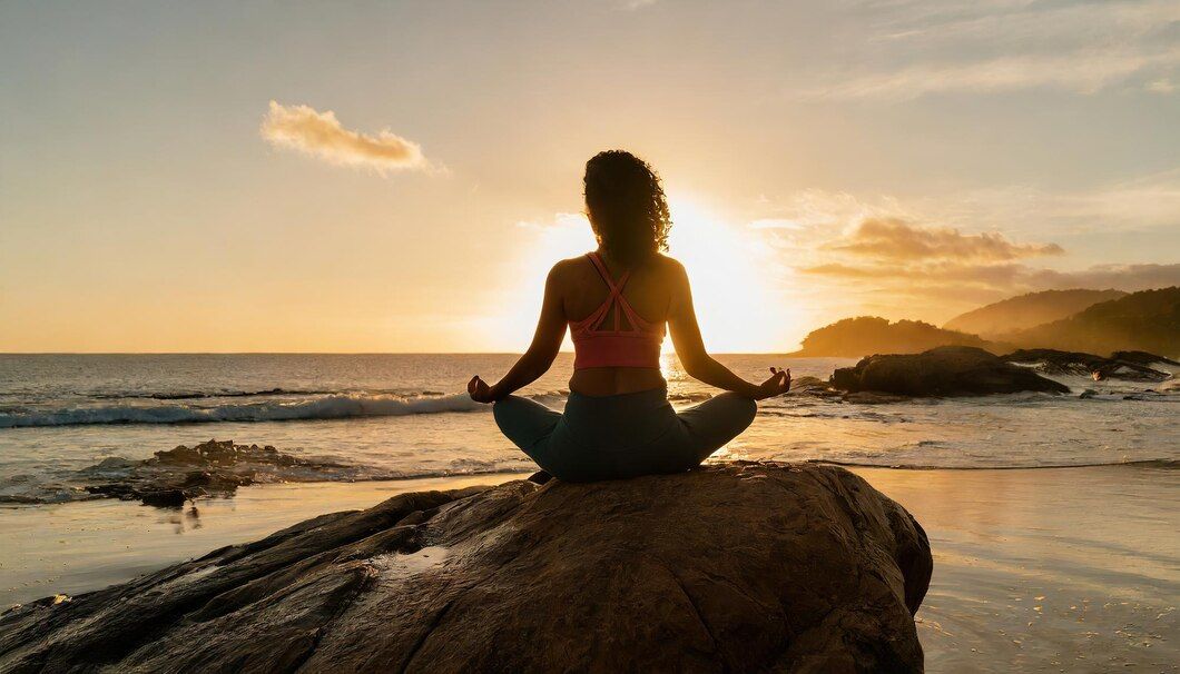 Yoga am Meer