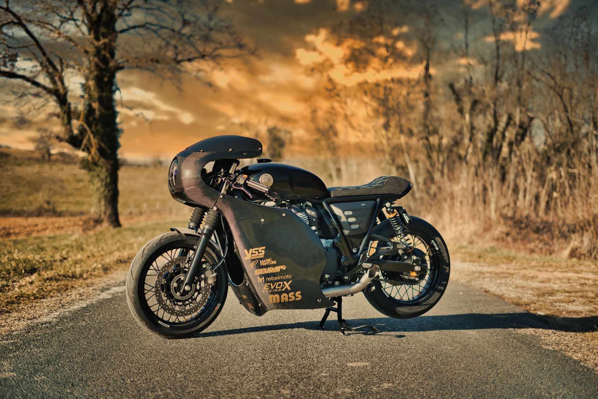 cafe racer par french moto
