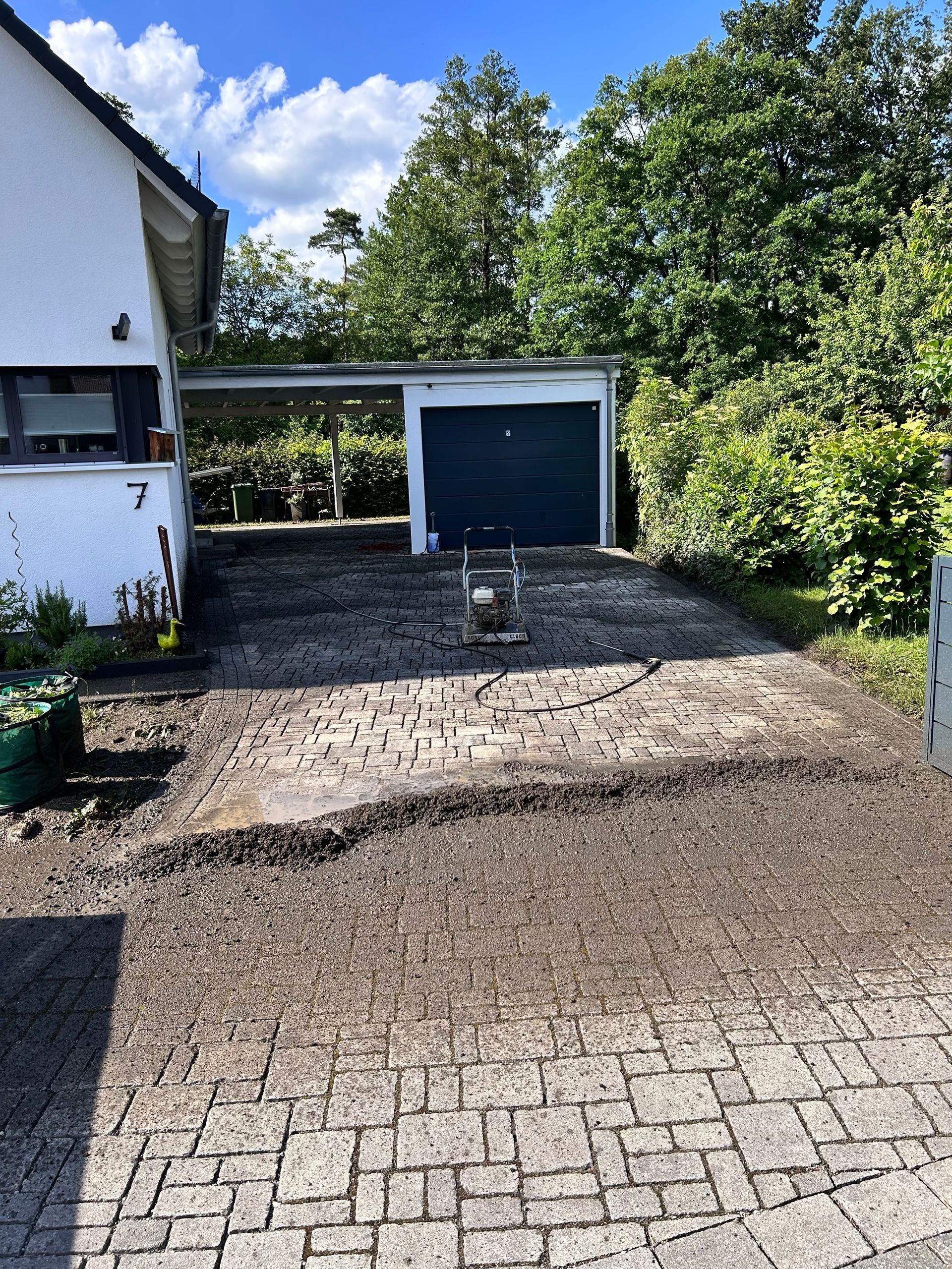 Steinreinigung, Pflasterreinigung, Nürnberg