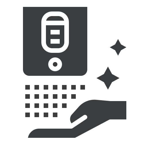 My driver in Paris in-vehicle amenities hand sanitizer