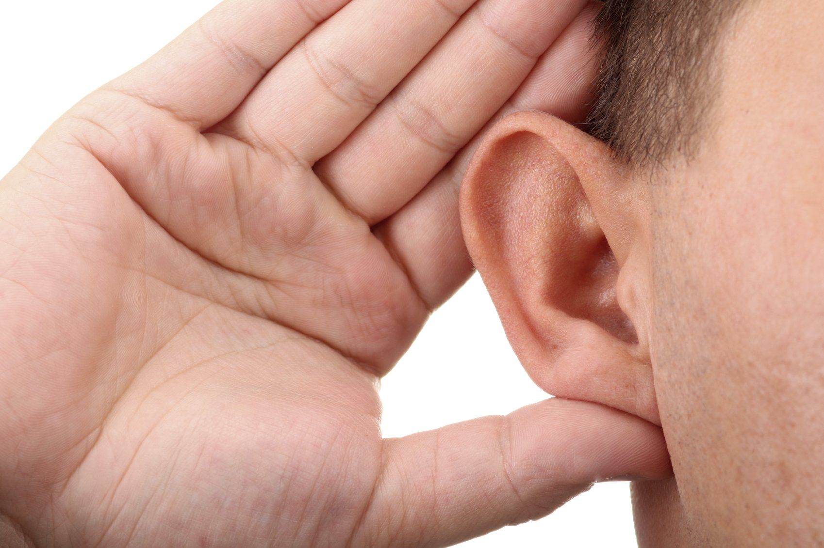 A Man Hearing from the heart
