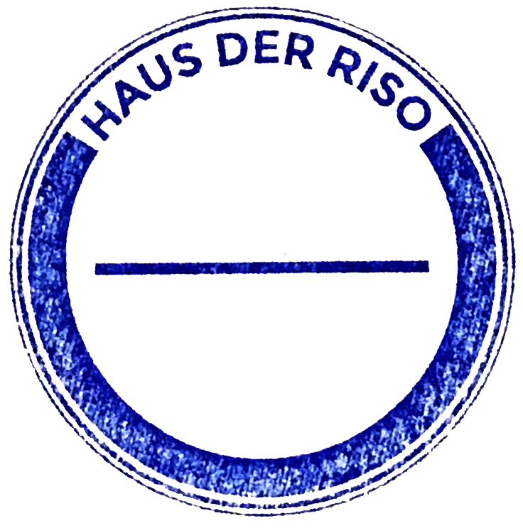Haus der Riso logo limited risograph prints poster art