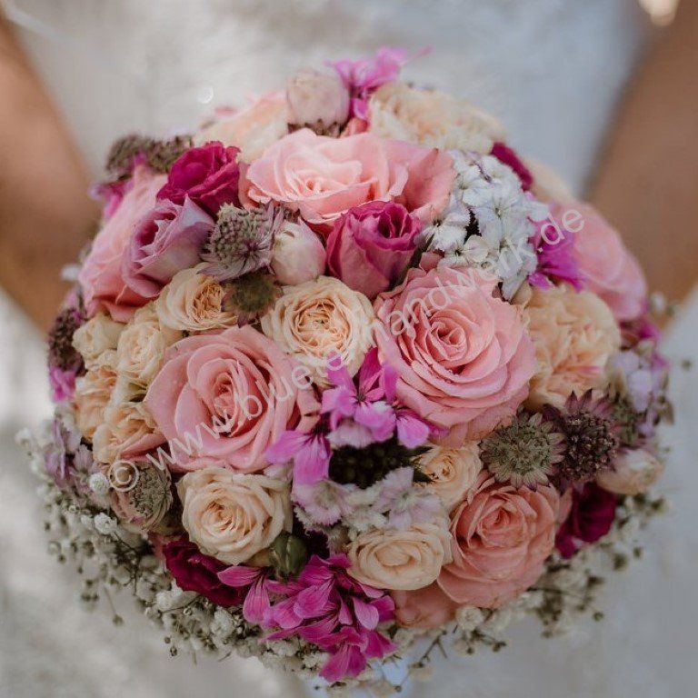 Brautstrauß, Brautstrauß, Blumen Stoffel, Blütenhandwerk, Bluetenhandwerk