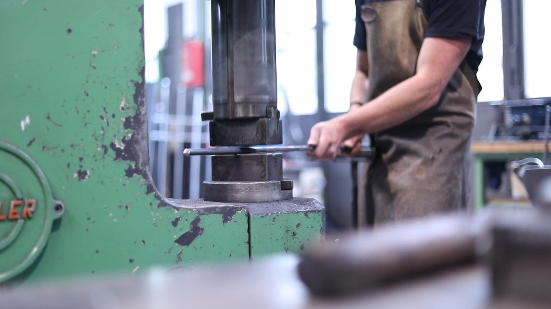 Schmiedkunst, Schmied, München, Gardinenstange Eisen, Eisenstange, Vorhangstange geschmiedet